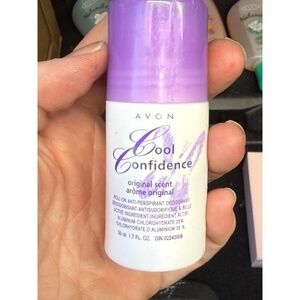 AVON Cool‎ Confidence 50ml Roll-On Antiperspirant Original Scent Vintage NOS